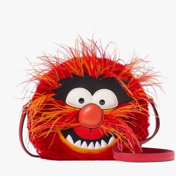 kate spade Handbags - ♠️kate spade Disney X KS New York Muppets Animal Crossbody, Red Multi NWT